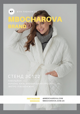 MBOCHAROVA на виставці KYIV FASHIONʼ22